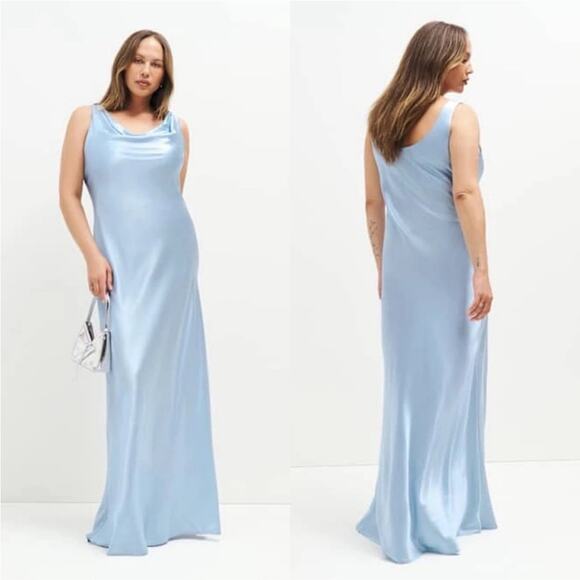 Reformation Annabelle Silk Dress 14 - Picture 7 of 10